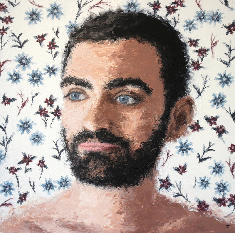 Portrait of Francois Cohen by Jack Smith artist